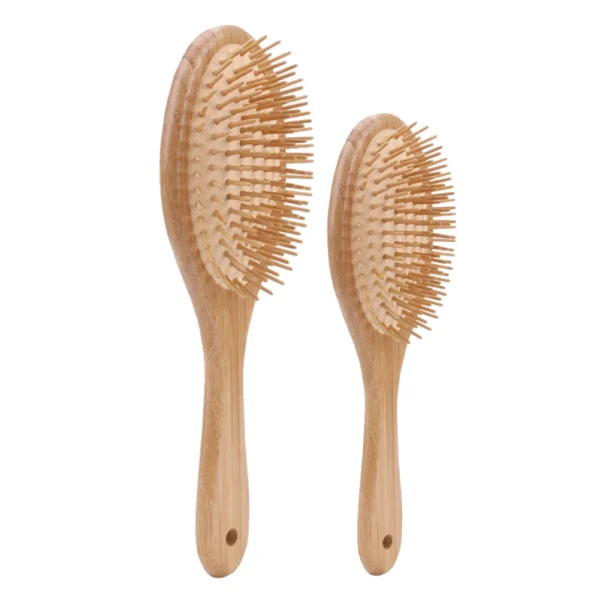 Bamboo Hair Brush - Anti-static Vent Massage Comb